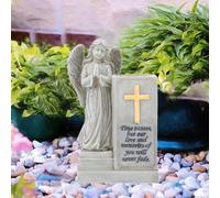 Vaso per fiori da tomba con picchetti da terra, decorazione per cimitero