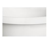 Vaso per fiori - ELHO - Amiga Round 40 - Bianco - Ø 39 x H 29 cm - Esterno - 100% riciclato