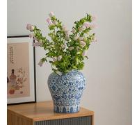Vaso per fiori in ceramica cinese, versatile vaso per piante decorare il