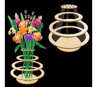 Vaso per fiori Lego, vaso ad anello galleggiante per bouquet di fiori Lego, espositore per rose Lego, fiori di ciliegio, girasole, tulipani, narcisi, loto, regalo per gli amanti dei fiori Lego