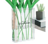 Vaso Per Fiori - Per Fiori A Libro, Vaso A Forma Di Libro, Vasss Per Fioi Estetico, Per La Casa, Libreria, Arredamento Per La Camera Da, Regalo Per Gli Amanti Dei Libri