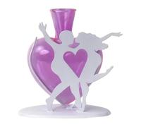Vaso per Fiori | Portafiori Romantico A Forma Di Cuore,Vasi Con Supporto Coppia Che Balla Per Decorazione - per Casa Soggiorno Cucina Sala da Pranzo Camera da Ufficio Giardini Tavolino Scaffale
