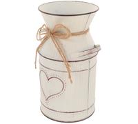 Vaso Per Fiori Vintage Contenitore Composizioni Floreali Da Metallo