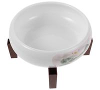 Vaso per fioriera Lotus Bowl: vaso rotondo in ceramica da 8" per piante