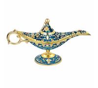 Vaso per lampada vintage Aladino Magic Genie, lampada araba in lega leggera dei desideri per casa, feste, matrimoni, decorazione da tavolo e regalo