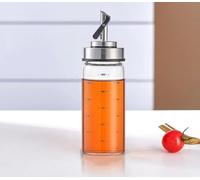 Vaso per olio da cucina in acciaio inox con rilevamento della gravità, bottiglia di olio automatica di apertura e chiusura, salsa di soia, olio di sesamo, bottiglia di aceto, bottiglia di condimento