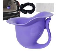 Vaso per pesci, portatile, 14 cm, antiscivolo, per bambini, per la casa, i viaggi, l'esterno, il bagno, la caravana, i servizi igienici e la casa.