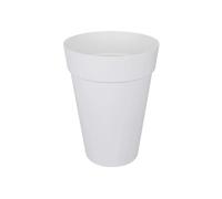 Elho – Vaso per esterno Loft Urban Round High 35 – Ø 33.5 x H 45.3 cm – Bianco