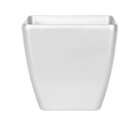 Vaso per Piante Argilla Sintetica Argentata Esterni o Interni 49 x 49 cm Astras