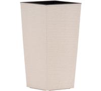 Siena Garden Eco Nizza - Vaso per Piante, Colore: Bianco