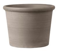 Vaso per piante Deroma Cilindro Primitivo Ø 28 cm grafite Graphit