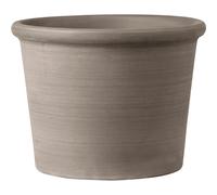 Vaso per piante Deroma Cilindro Primitivo Ø 33 cm grafite Grafite