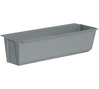 Vaso per piante Easy per pallet europei, in plastica, 36,8 x 9 x 9,5 cm