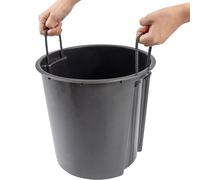 Vaso per Piante Eco Lente Bianco Rillenoptik Ø30cm Fioriera