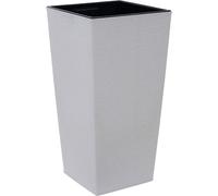 Vaso per Piante Fioriera Basamento Fiore Nizza Groove Crema 40 X 75 CM Pentola