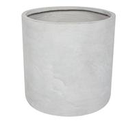 Vaso per piante in argilla grigio 51 x 51 x 50 cm Messene