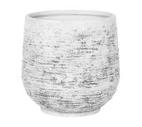 Vaso per Piante in Argilla Sintetica Grigia Rotondo 48 x 53 cm Dioni