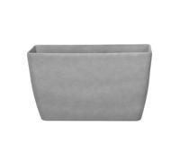 Vaso per Piante in Simil Pietra Grigia Moderno 74 x 32 x 45 cm Baris