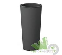 VASO PER PIANTE INTERNO ESTERNO ALTO 65 CM CACHEPOT TONDO 32 CM ANTRACITE