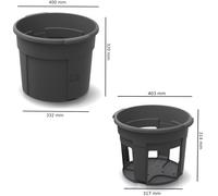 Vaso per piante Pianta di patate Cesto per patate in crescita 2 dimensioni