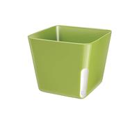 Vaso Per Piante Quadrato Metallo Verde 13x11cm