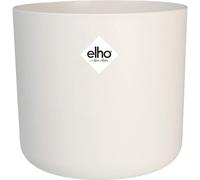 Elho B.for Soft Round 18 - Vaso da fiori per interni - Ø 18,3 x H 16,7 - Bianco, Volume - 3,7 litri