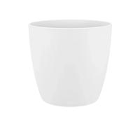 Vaso per piante rotondo Elho Brussels Mini Ø 7 bianco Bianco