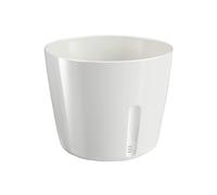 Vaso Per Piante Tondo Metallo Bianco 13,5x11cm