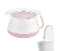 Vaso per pipì - Vasino portatile, contenitore per urina resistente alle perdite, soluzione da viaggio e comodino, per anziani casa, camera da , auto, campeggio, viaggi su strada, per un comodo
