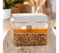 Vaso per sottaceti multiuso con piastra pressa per contenitore Kimchi per