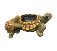 Vaso per tartarughe, decorazione per esterni a forma di tartarughe, graziosi vasi per tavolo, balcone, patio, giardino, portico, soggiorno, cucina, ingresso, contenitore per piante grasse di animali,