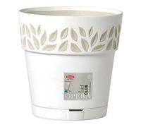 Vaso piante con riserva acqua Opera CLOE bianco (15x15 cm) 94000