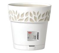 Vaso piante con riserva acqua Opera CLOE bianco (25x22 cm) 94100