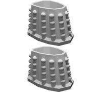 Vaso Piante Dalek Stampato 3D Tema Doctor Who Portavaso Contenitore Arredo