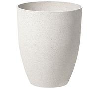 Vaso Piante Esterno in Poliresina Simil Pietra Bianca 35 x 35 x 42 cm Croton