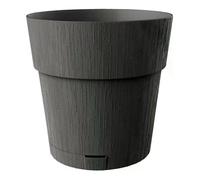 VASO ETHICA diametro 30 GRAFITE CON RISERVA ACQUA
