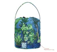 Vaso Piante Tropicali Filato Tote Portatile Crochet Ago Caso per Ferri da Maglia estambres para tejer Crochet
