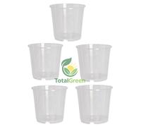Vaso plastica trasparente orchidee drenaggio radici aerazione coltivazione indoo