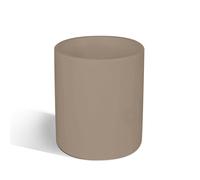Vaso Porta vaso, in polietilene BAROCCO Dimensione 35x h40 cm Modello Ionico spessore 2 mm colore Tortora tortora