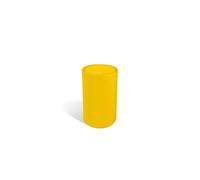 Vaso Porta vaso, in polietilene BAROCCO Dimensione 35x h70 cm Modello Ionico spessore 2 mm colore Giallo giallo