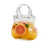 Vaso portamonete in per fiori a forma di borsa trasparente