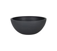 Vaso pot Ã 30 cm - EDA - Graphit Up - 5,5 L - Interno / Esterno - Ã 29,5 x H. 12 cm - Grigio antracite