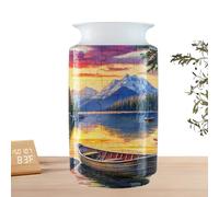 Vaso Puzzle 3D - Kit Modellismo 3D per Vaso Rompecapo | Kit Modellismo per Appassionati Donne Attività Sfidante Arredamento Casa Regalo Madre Compleanno