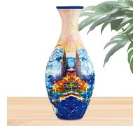 Vaso Puzzle - POT POULS FLOWER | Vase Puzzle Di Pies Curve Unique 160 | Puzzle Decorativo Per La Pentola Per Casa | Regalo Di Riscaldamento Della Casa, Decorazione Interna Creativa, Soggiorno, Uso Del