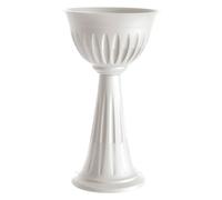 VASO PVC A COLONNA Ø cm 43 x h.74,5 lt.20 - grigio