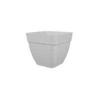 Vaso Quadrato Artevasi Capri Campana Bianco 37x37 cm Resistente Gelo Esterno Drenaggio