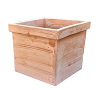 Vaso quadrato cubo in terracotta bordo quadro resistente Gelo fioriera