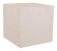 Vaso quadrato EDA Eda Volcania effetto pietra beige caliza 49,5 cm 57 L