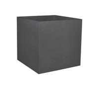 Vaso quadrato EDA Graphit 49,5 x 49,5 x 49,5 cm 57 L Grigio Antracite