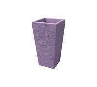 Vaso QUADRATO FINITURA RUSTICA MODERNO ALTO H39/53/66/91cm Resina VARI MISURE